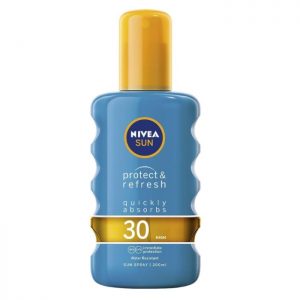 Nivea Sun Protect & Refresh spf30 water resistant - 200 ml